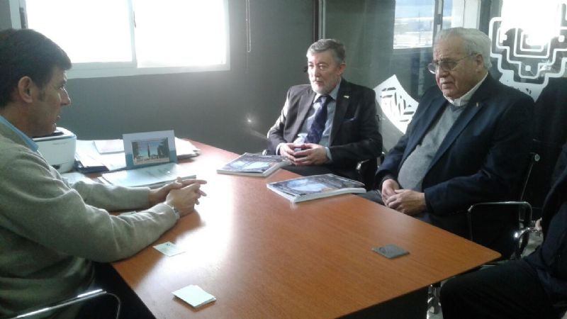 Dalla Lasta recibió al presidente del CONICET