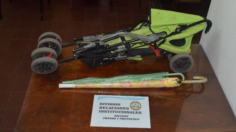 Documentación y elementos extraviados en el Poncho