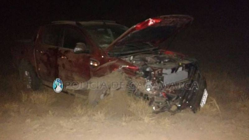 Cinco heridos tras un fuerte choque en Capayán