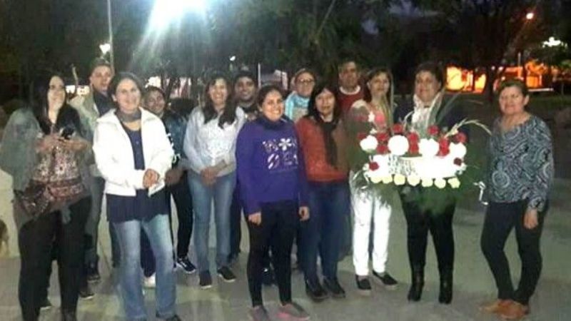 La Rama Femenina de Icaño recordó a Eva Perón