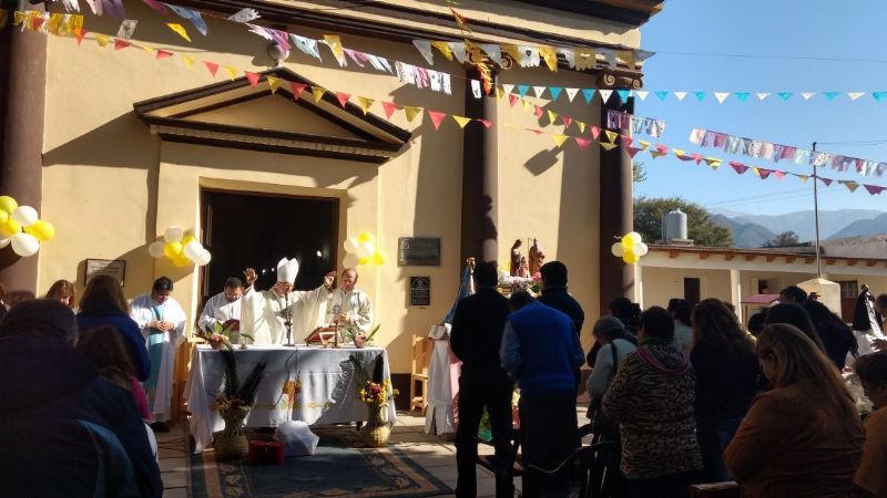 La parroquia de Santa Ana y San Joaquín celebró el 2° aniversario