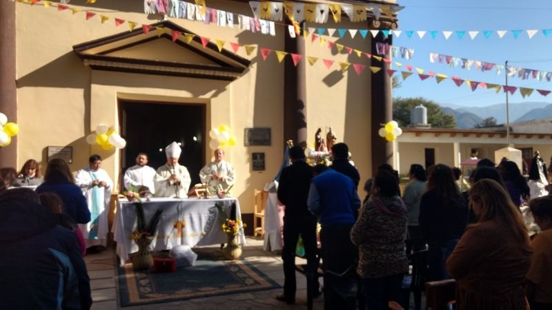 La parroquia de Santa Ana y San Joaquín celebró el 2° aniversario