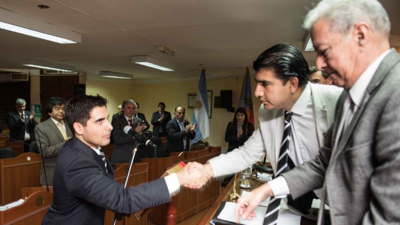 Renovaron autoridades en el Senado y recordaron a Gutiérrez