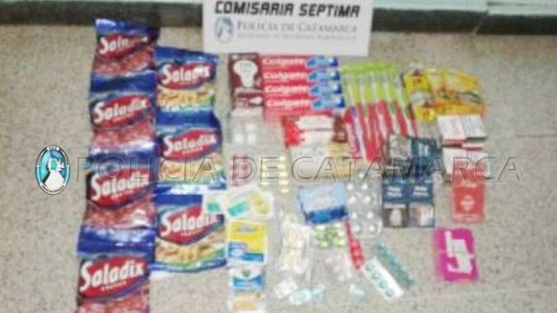 Recuperan elementos robados