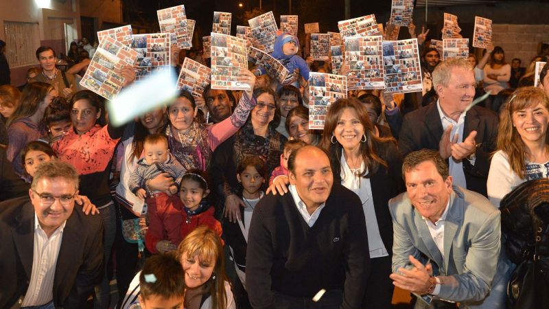 Lucía entregó 110 soluciones habitacionales en el barrio Eva Perón