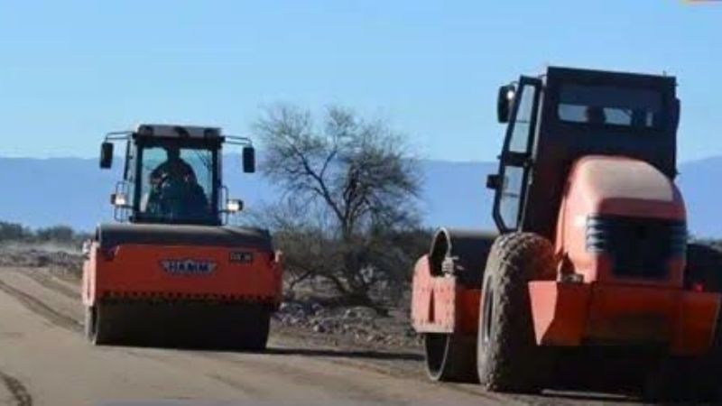 En la Ruta 157 se realizan trabajos en calzadas