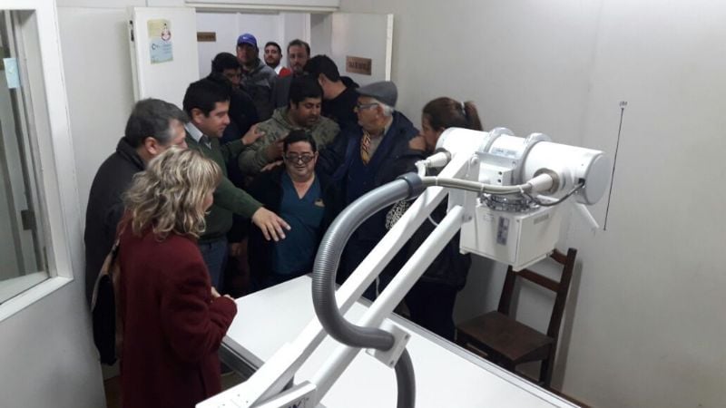 Se puso funcionamiento el nuevo aparato de Rayos X en El Alto