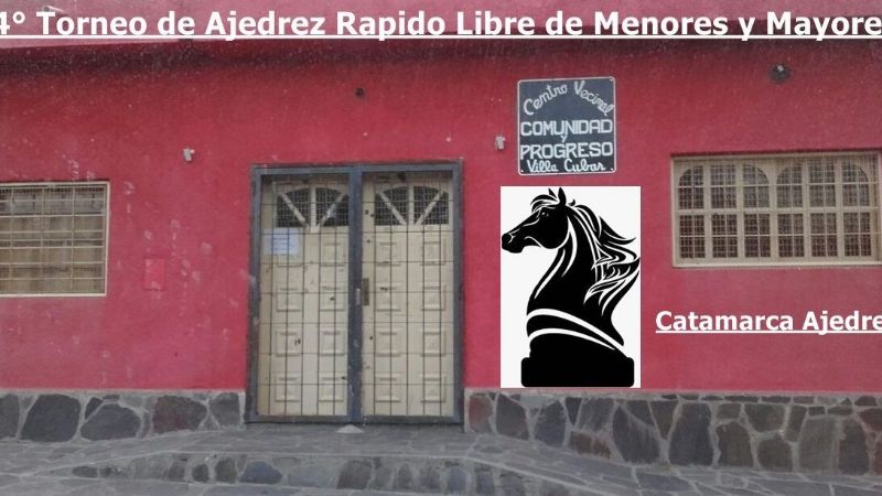 La 4ta. fecha Catamarca Ajedrez en Villa Cubas