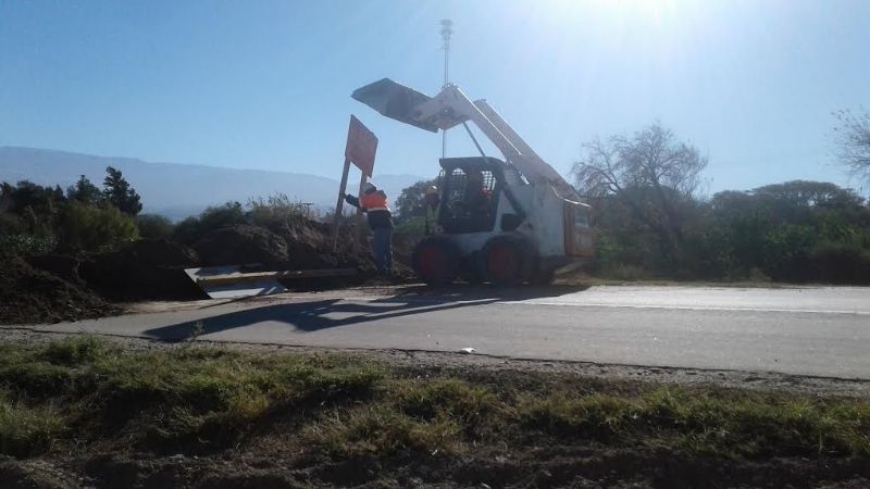 Por obra, mantienen desvió en la Av. de Circunvalación