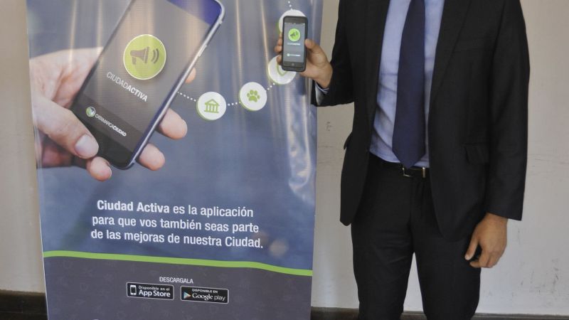 Lanzaron la nueva App "Ciudad Activa" para realizar reclamos