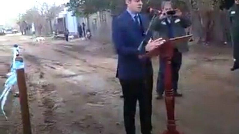 Lucía inauguró importante obra de red eléctrica en Recreo