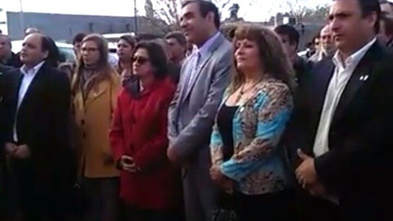 Lucía inauguró importante obra de red eléctrica en Recreo