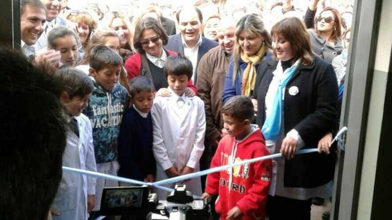 La Dorada: Corpacci inauguró obras de refacción en la Escuela 340