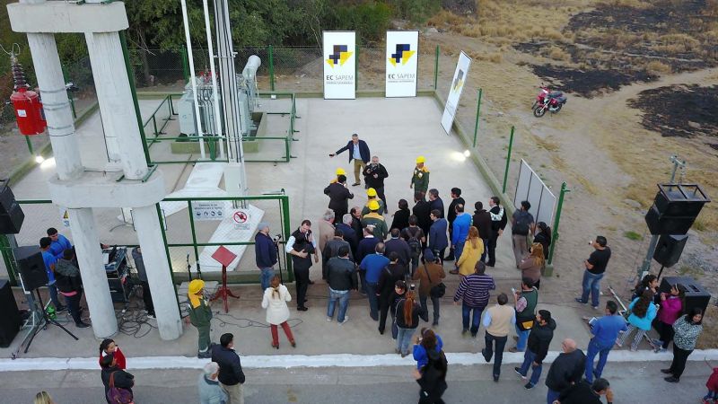 Inauguraron nueva estación de rebaje en Chumbicha