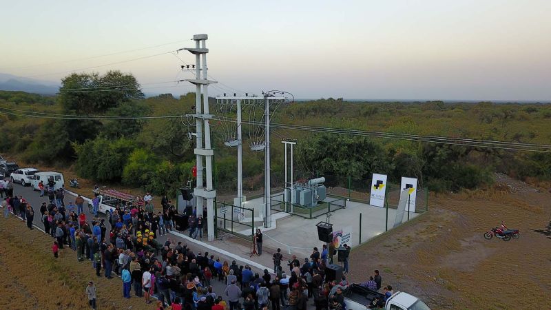 Inauguraron nueva estación de rebaje en Chumbicha
