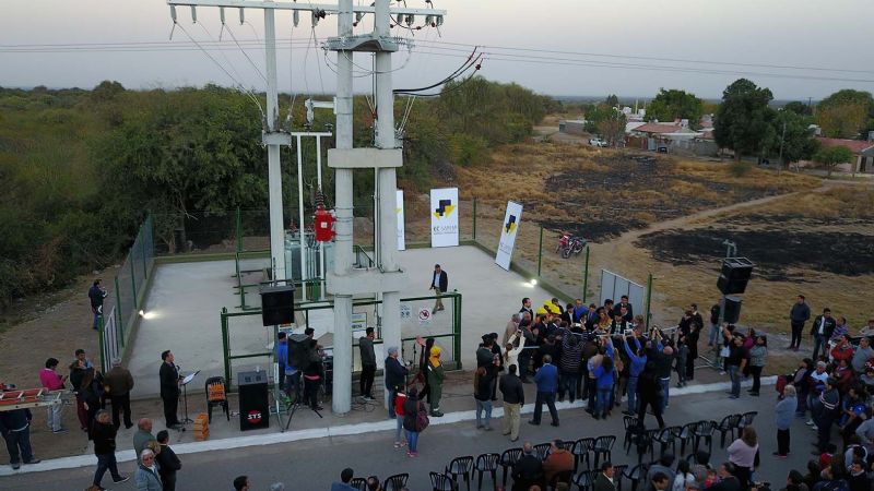 Inauguraron nueva estación de rebaje en Chumbicha