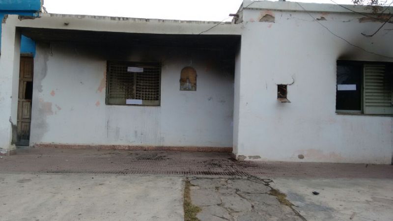 Una familia se quedó sin nada tras el incendio de su vivienda