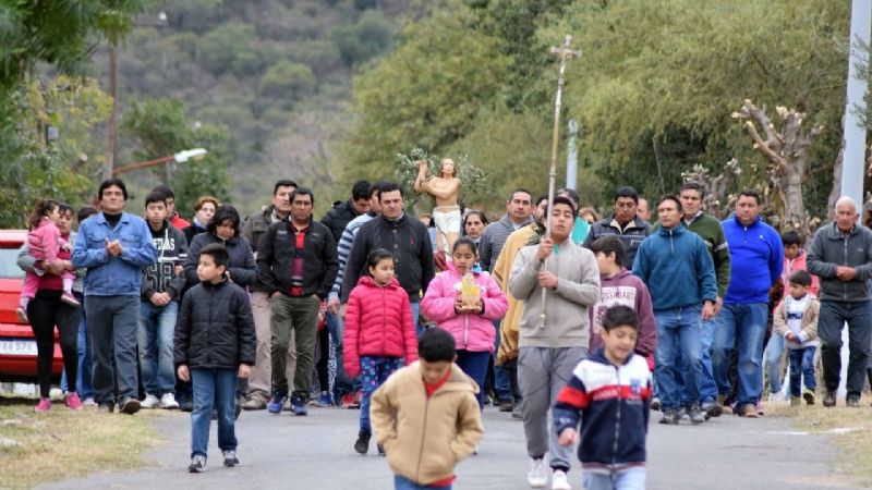 La comunidad de La Carrera celebró a San Pantaleón