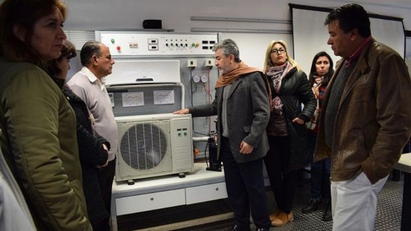 Ya funciona una nueva Aula Taller Móvil en Huillapima
