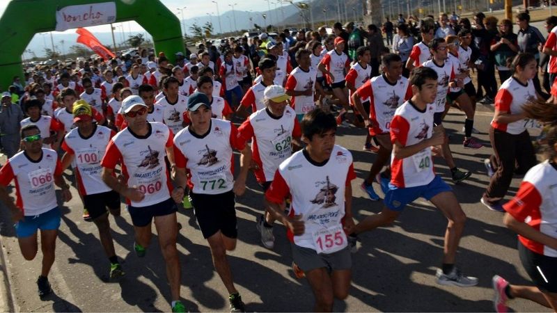 Este sábado, maratón y marcha del “Poncho”