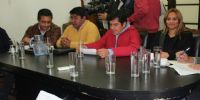 Intendentes reunidos en la Comisión de Participación Municipal.