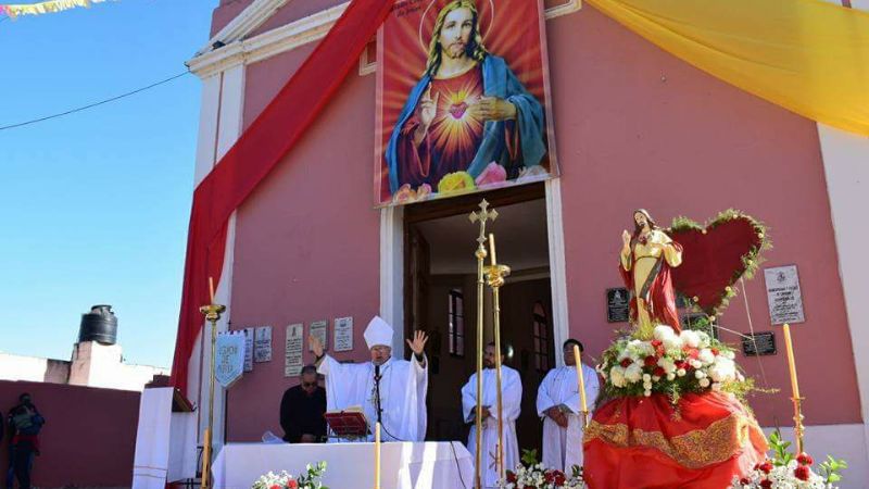 Festejos en honor al Corazón de Jesús en Chumbicha