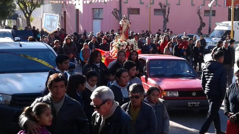 Festejos en honor al Corazón de Jesús en Chumbicha