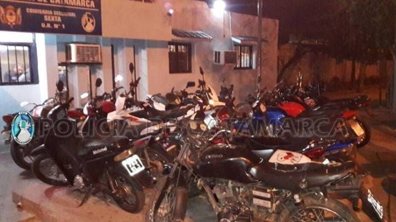Secuestraron 15 motos por infracciones
