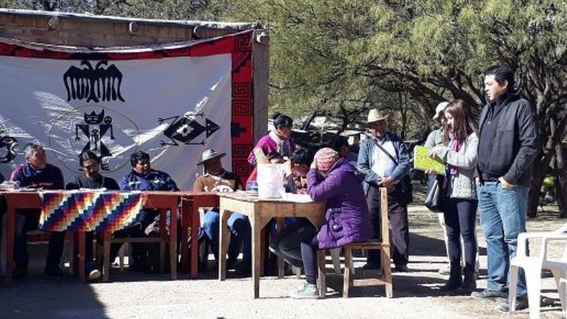 Derechos Humanos llevó buenas noticias a pueblos originarios