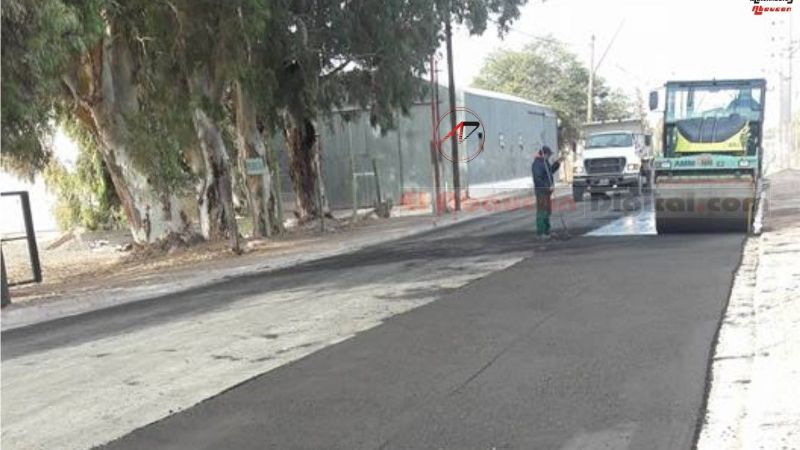 Significativo avance del nuevo asfaltado en Fiambalá