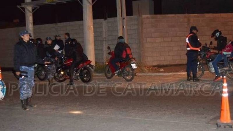 Retienen 33 motos y aprehenden a 4 personas
