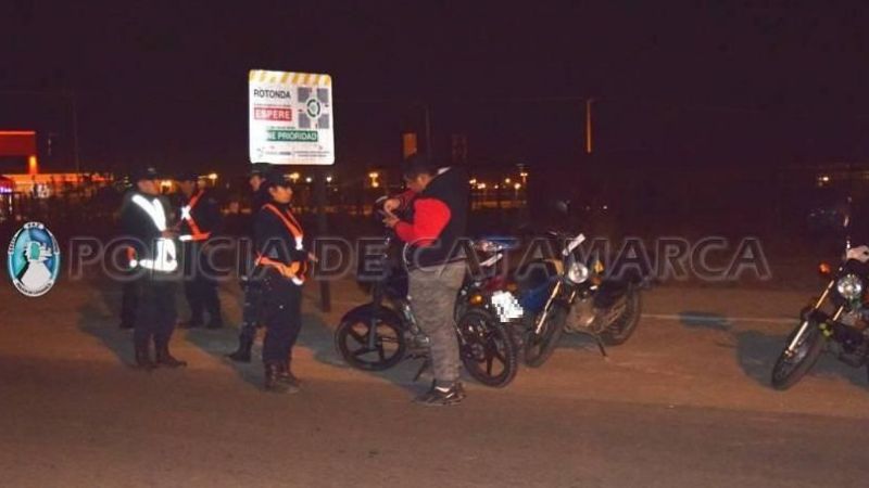 Retienen 33 motos y aprehenden a 4 personas