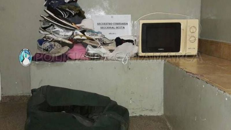 Detenidos por robar un microondas de una iglesia