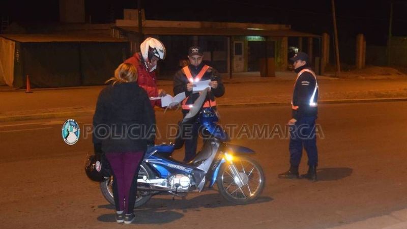 Secuestran dos motos en controles vehiculares