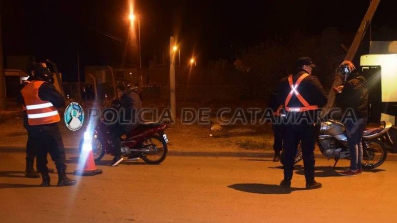 Un total de 20 motos secuestradas y 13 arrestados sin documentación