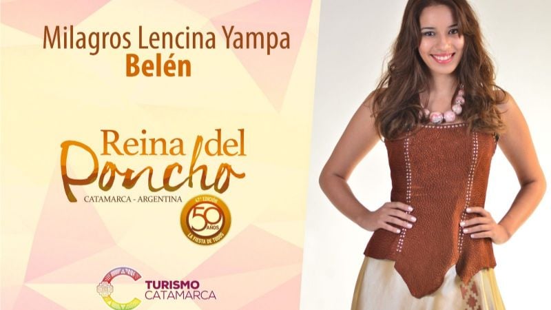 Todas las candidatas a Reina del Poncho 2017