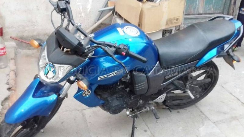 Recuperan una moto robada en la zona Oeste
