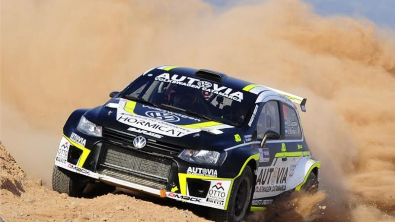 Buen andar de los D’Agostini en el Rally de San Juan