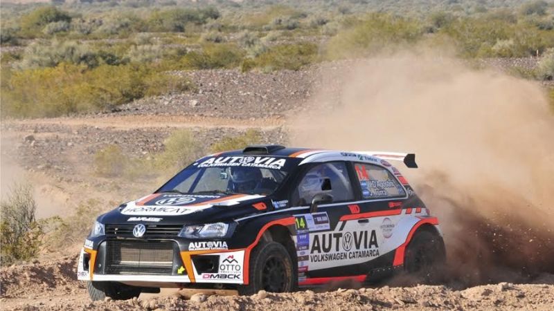 Buen andar de los D’Agostini en el Rally de San Juan