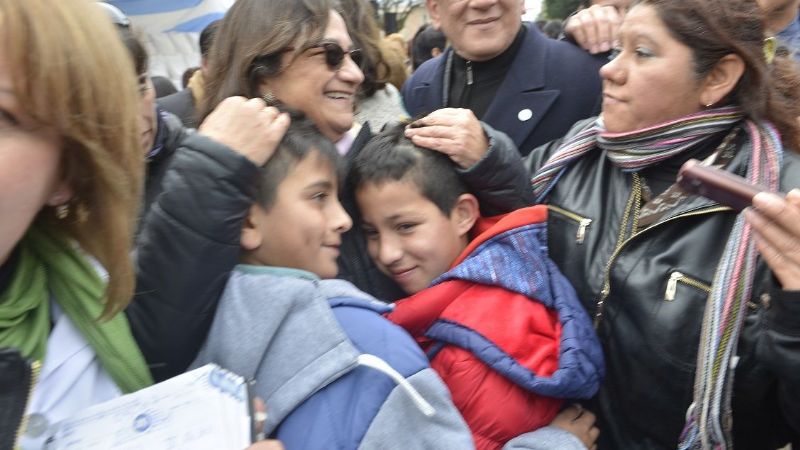 Los 201 años de la Independencia se festejaron en El Alto