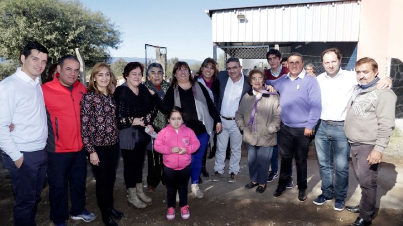 Jalil inauguró un Salón Comunitario