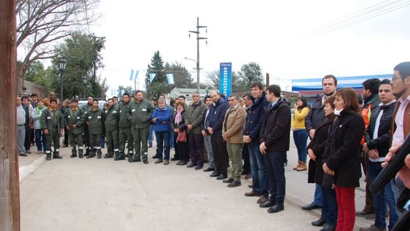EC SAPEM inauguró distrito en Bañado de Ovanta