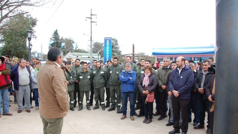 EC SAPEM inauguró distrito en Bañado de Ovanta