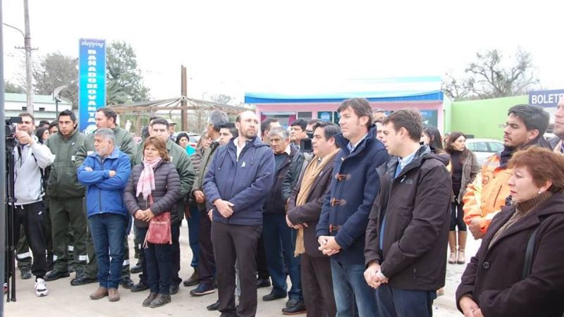 EC SAPEM inauguró distrito en Bañado de Ovanta