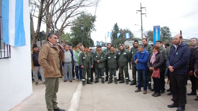 EC SAPEM inauguró distrito en Bañado de Ovanta