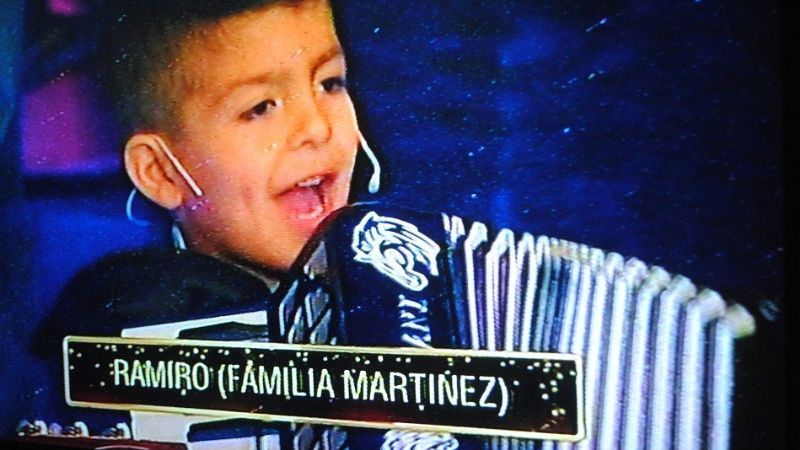 Ramiro Martínez estuvo en la final de "Lo mejor de la Familia”