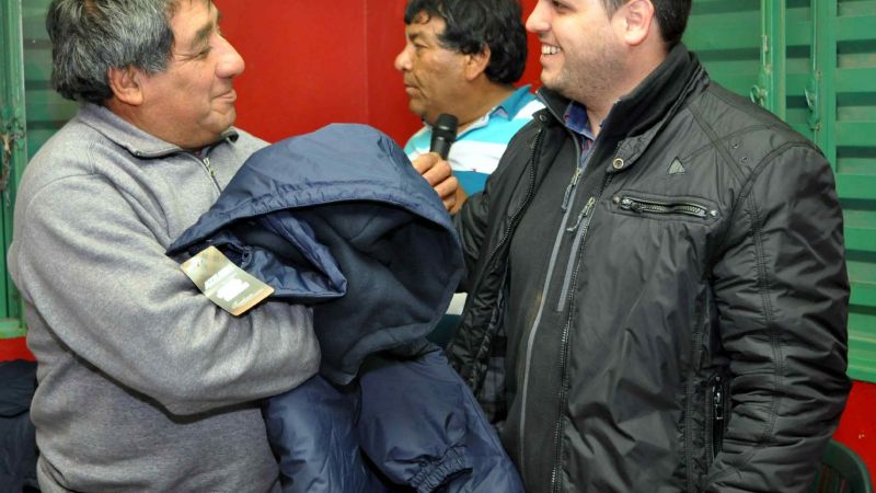 Canillitas apoyan la lista “Vamos” del FJPV