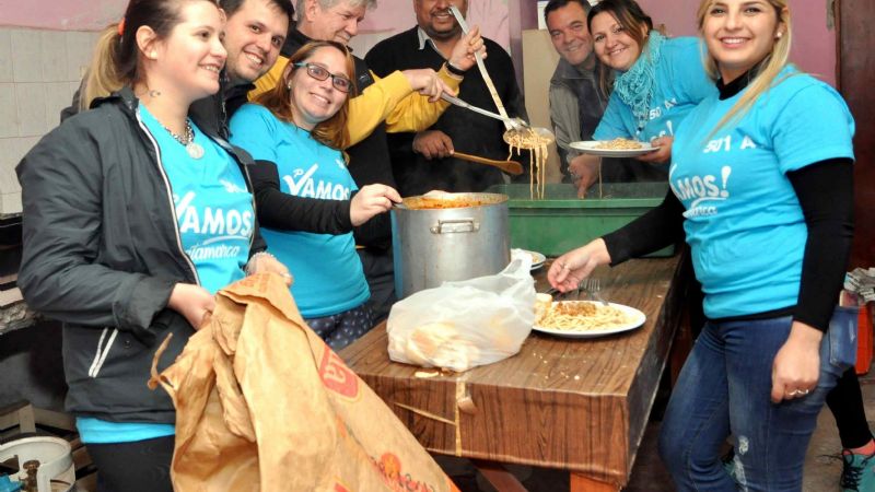 Canillitas apoyan la lista “Vamos” del FJPV