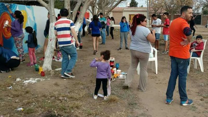 Se cumplió la 2° Minga Placera en Recreo