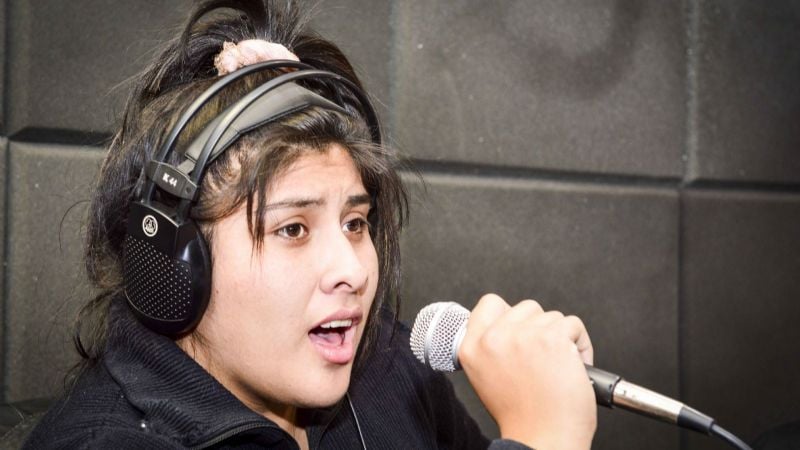 Francheska Segura ya graba su disco en la Sala de Grabación